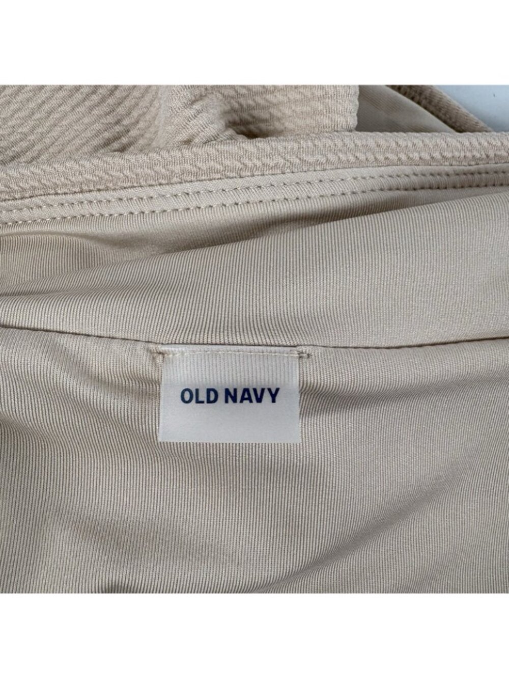 Old Navy Women 3X Textured Tan High-Waisted French-Cut Bikini Swim Bottoms NWT - Picture 6 of 8